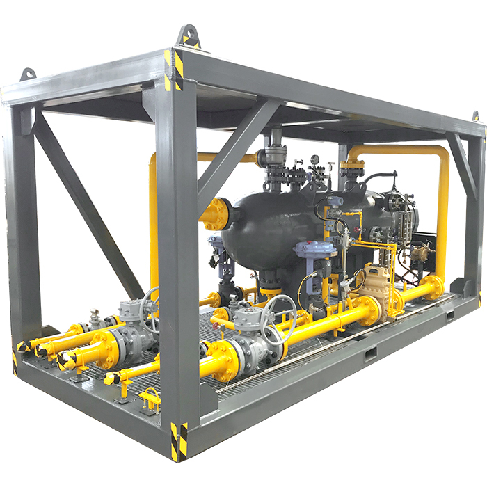 Haute pression gaz puits 3 phases séparateur/Étage de séparation