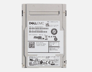 델 키옥시아 6 6.4TB SSD U.2 NVME PCIe 4.0 KCM6XRUL6T40 0K916X / K916X SDFHQ83DAB02T 서버용 SSD 솔리드 스테이트 드라이브 - Product Image 1