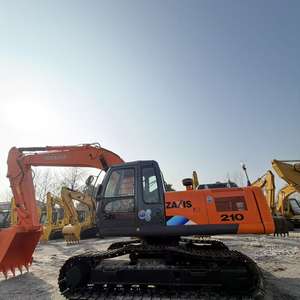 Excavadora Hitachi ZX210 de segunda mano a bajo precio, motor diésel 100% origen Japón, en buen estado para la venta. - Product Image 2