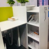 Bloc bureau nouveauté mobilier de bureau moderne bureau debout quatre/six personnes banc postes de travail avec cloison