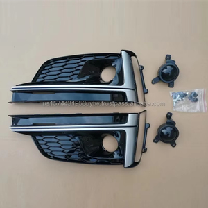 PNB Pair Front Fog Lamp Grills ABS New Fit ACC for AUDI <b>A5</b> 2017-2019 S-Line S5 3 Months Warranty - Product Image 2