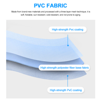 Großer Faltbarer PVC-Wassertank Flexibler Wasserspeicherbehälter Maßanfertigung Möglich