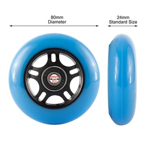 Pattini a rotelle per pattini a rotelle PU 72mm 76mm 80mm 84mm - Product Image 3