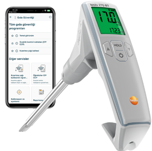 Testo 270 BT Analyseur d'huile de friture portable Qualité OEM Plage de mesure 0-40% TPM Haute précision 2% Testeur d'huile de friture portable - Product Image 6