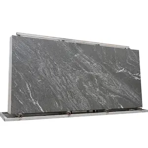 High quality Galaxy Black 1200*2600*6, polished glazed marble stone slab flooring tiles for living room,luxury italy marble tile