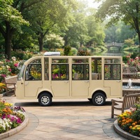 Nouveau bus électrique de tourisme de haute qualité, 11 places, pour les attractions touristiques