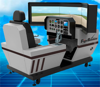 Plate-forme de simulation dynamique de simulateur de vol pour équipement VR aérospatial