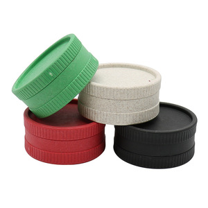 Fast Shipping Eco-Friendly Biodegradable 2-Layer Round Tobacco <b>Grinder</b> Custom Color Logo Wholesale <b>Herb</b> <b>Grinder</b> - Product Image 1