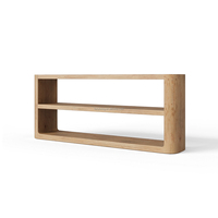 Meubles de salon de luxe FERLY Tables console Entre table console en bois