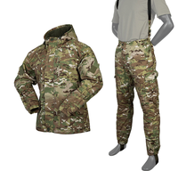 Combinaison GORKA en polaire camouflage DFG01 pour l'extérieur, hiver, chaude, épaisse, résistante, imperméable, pour homme, personnalisable et en stock.