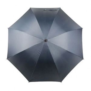Parapluie droit automatique de luxe personnalisé avec logo pour homme d'affaires, en polyester, fabriqué à Shenzhen - Product Image 2