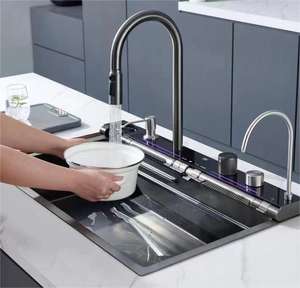 Nouvel évier de cuisine intelligent Lavandino Cocina Lavadero, moderne et élégant, Pias De Cozinha Lavandino Cucina - Product Image 3