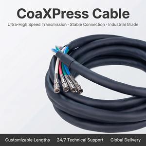 موصل نحاسي معزول من كلوريد البولي فينيل إلى الدين و BNC إلى BNC من CoaXPress صناعي ، تسخير الأسلاك من منفذ المصنع - Product Image 1