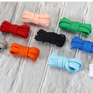 Lacets plats creux double couche en polyester 8MM personnalisés et colorés - Lacets pour baskets, chaussures en toile, skateboard, décontractées, vente en gros - Product Image 6