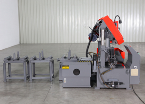 Machine à découper les bandes métalliques CNC entièrement automatique Aiteli H-35N à double colonne, haute précision, pour barres d'acier, certifiée CE, moteur manuel - Product Image 3