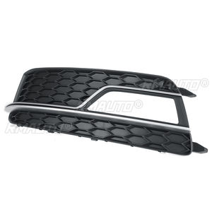 Grille de phare antibrouillard avant chromée argentée S-Line S5 pour Audi A5 S-Line S5 2013-16 8T0807681 8T0807682K - Product Image 5