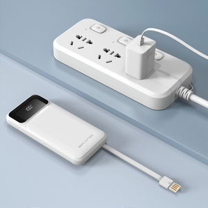 Prix de gros, logo personnalisé, chargeur de téléphone portable 10000 mAh 20000 mAh, batterie externe de grande capacité avec câbles pour cadeau - Product Image 4