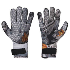 Guantes de Buceo Unisex de Camuflaje de 3 mm, Antideslizantes, Resistentes al Desgaste, Cálidos y Resistentes al Frío, para Capturar Cangrejos y Peces, Natación y Snorkel - Product Image 1
