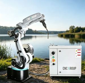 Robot de soudage MIG pratique, ensemble complet, pour petite usine, soudage automatique de cadres en fer forgé - Product Image 1