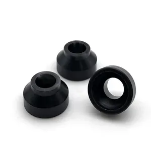 Plastic bushing customized black slide flange plastic bearing bushing nylon bushings for car