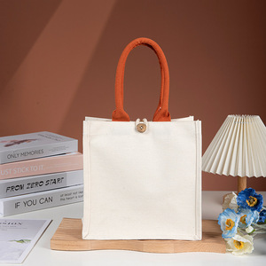 Bolsa de Lona Tridimensional Personalizada KOYA, Bolsa de Hombro de Algodón en Blanco Lista para Usar, para Compras, Logotipo Personalizado al por Mayor - Product Image 6