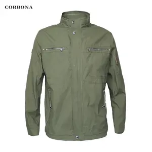 Cornew yeni erkekler ceket pamuk sıcak rüzgarlık sonbahar ceket günlük moda açık boy Longsleeve kuvvet Parka
