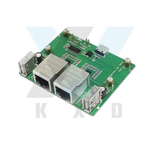 Original Raspberry <strong>pi</strong> Zero 2W dual-port expansion board USB HUB expansion dock RJ45 Ethernet hub module - Product Image 1