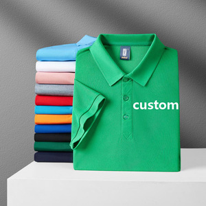 Men's Breathable Polo Tees Make Your Design Skin-Friendly Anti-Pilling Promotional Staff Uniform for Service Industry