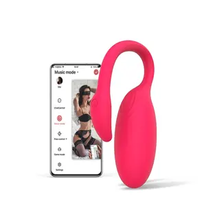 rechargeable wireless flamingo app control smart vibrator for men and women couples vibrator