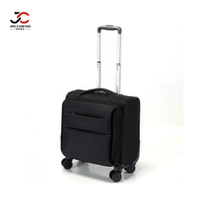 Valise à roulettes unisexe en tissu Oxford de 16 pouces, légère, bagage à main avec poche pour <span class=keywords><strong>ordinateur</strong></span> - Product Image 1