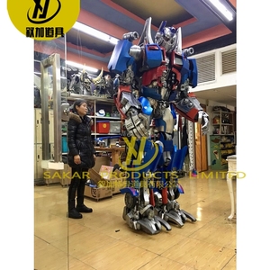 Costume de <span class=keywords><strong>robot</strong></span> <span class=keywords><strong>Optimus</strong></span> <span class=keywords><strong>Prime</strong></span> réaliste, taille adulte, portable, pour cosplay, design spécial, largement utilisé - Product Image 3