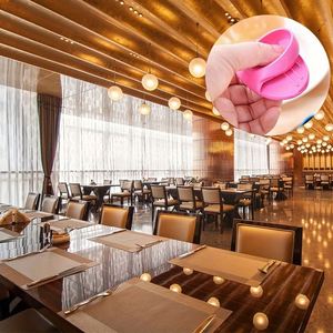 Maniques de four en silicone avec doigts résistants à la chaleur, gants isolants épais et protège-plats pour micro-ondes et cuisson - Product Image 4