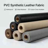 Cuir PVC imperméable, résistant à l'abrasion, simili cuir pour sacs, canapés, sièges de voiture, chaussures, bracelets de montre