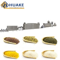 Équipement automatisé pour la production de riz artificiel et de riz nutritif : haut rendement et faible consommation d'énergie.