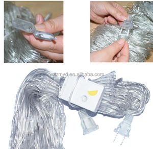 <span class=keywords><strong>Luces</strong></span> de hadas de <span class=keywords><strong>Navidad</strong></span> impermeables IP65, <span class=keywords><strong>cascada</strong></span> <span class=keywords><strong>exterior</strong></span>, luz led colgante, cortina Led para exteriores, <span class=keywords><strong>luces</strong></span> de pared - Product Image 3