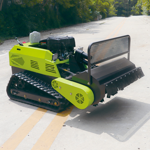 Cortacésped industrial con control remoto | Motor inalámbrico de 4 tiempos | Pistas de goma con diseño antideslizante | Operación de 40 pendientes - Product Image 1