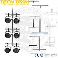Trípode de Iluminación Ajustable en Altura para DJ, Soporte de Luz Móvil, Trípode de Iluminación para Escenario