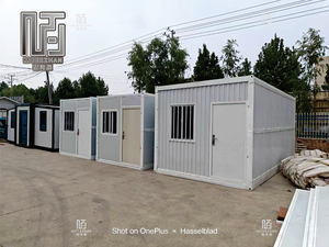 China Folding Container House Fast Fold Out <strong>Flat</strong> <strong>Pack</strong> Prefabricated 20ft 40ft Foldable Portable Modular Tiny Houses <strong>Homes</strong> Camps - Product Image 6
