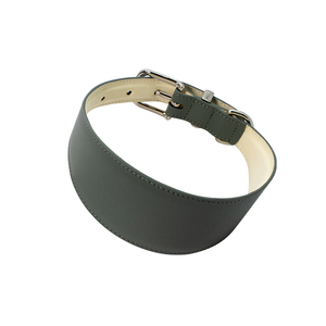 Conjuntos de correas y collares de perro de cuero vegano <span class=keywords><strong>Premium</strong></span> diseños de logotipo de color de lujo personalizados de fábrica populares - Product Image 4