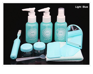 Kit de voyage Sbelle PET pompe <span class=keywords><strong>pulvérisateur</strong></span> vide emballage cosmétique ensemble bouteille en plastique pour crème avec sérigraphie CN;GUA Sb6550 - Product Image 6