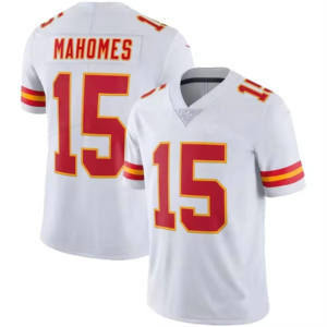 Kansas City Football Shirts Heren 15 Patrick Mahomes 87 Travis Kelce 10 Pacheco 4 Rice 7 Butker Gestikte Limited Edition Voetbalshirts - Product Image 4