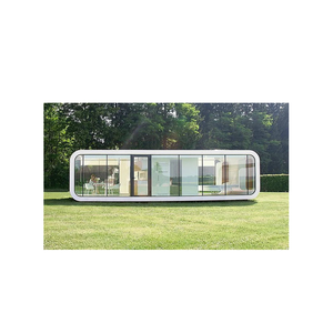 Detleffs บ้านเคลื่อนที่, แผงภายนอก moonbox บ้านจิ๋วภาชนะสำหรับจัดส่งร้านกาแฟ10FT บ้านแคปซูลเคลื่อนที่ด้วยพลังงานแสงอาทิตย์ - Product Image 1