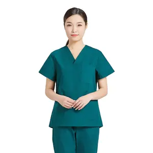 Uniforme d'infirmière et de médecin en coton coloré personnalisé, uniforme d'infirmière, Offre Spéciale