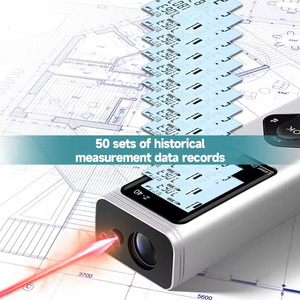 Professionnel 3 en 1 Laser Mètre Laser Distance Rechargeable Argenté 60M Haute Précision Numérique Mesure Portable De Poche - Product Image 6
