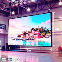 Mur vidéo à panneaux LED P1.9 P2.6 P3.91, affichage numérique, écran publicitaire LED extérieur/intérieur 3m*2m