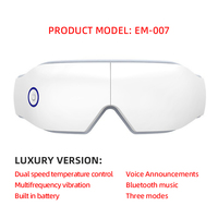 Masseur pour les yeux électrique de vente chaude avec fonction de vibration et de musique chauffante