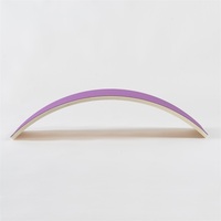Tabla de Equilibrio Educativa de Madera Natural Montessori para Niños, Juguete Ecológico Hecho en China, Personalizable, Venta al Por Mayor