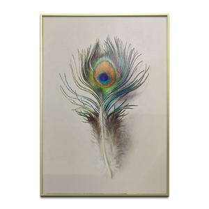 Décoration intérieure moderne Décoration murale tête d'animal <span class=keywords><strong>Peinture</strong></span> en porcelaine cristal Arts muraux Maison Salon Hôtel - Product Image 2