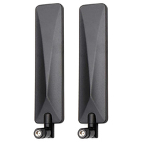 Antenne mini cellulaire 5G 4G LTE 3G 10dBi 50 Ohm RP-Male pour caméra de surveillance de sentier, routeur