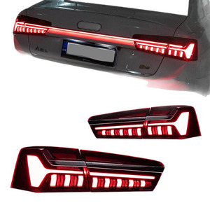 Per Audi <span class=keywords><strong>A6</strong></span> C7 2012-2015 Gruppo Fanali Posteriori Full LED Stile C8 Aggiornamento con Indicatore di Direzione Sequenziale e Luci Dinamiche 12V Nuovo - Product Image 4